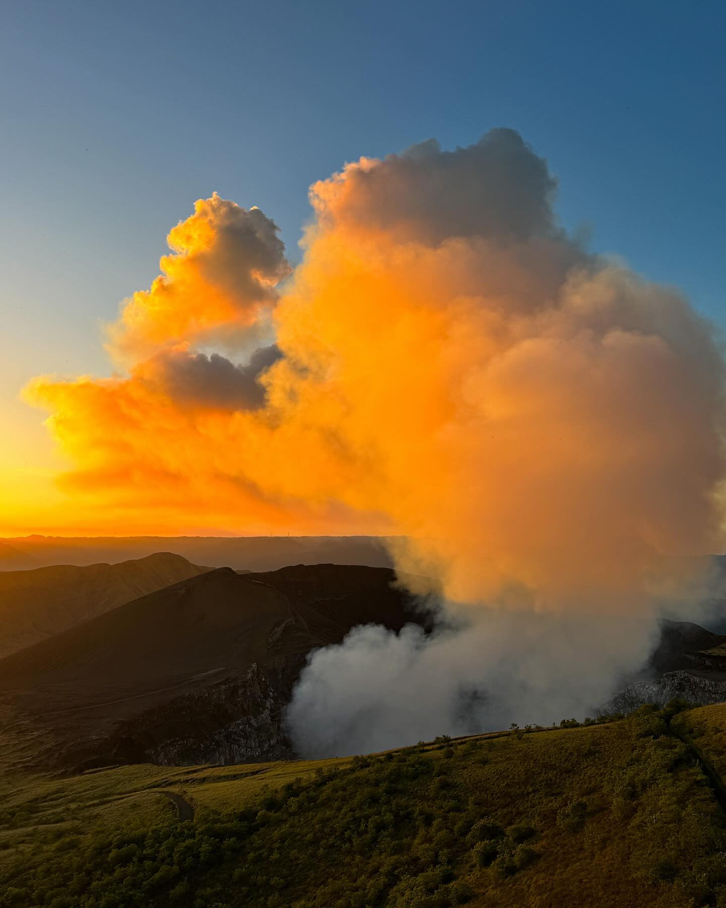 Masaya Volcano view