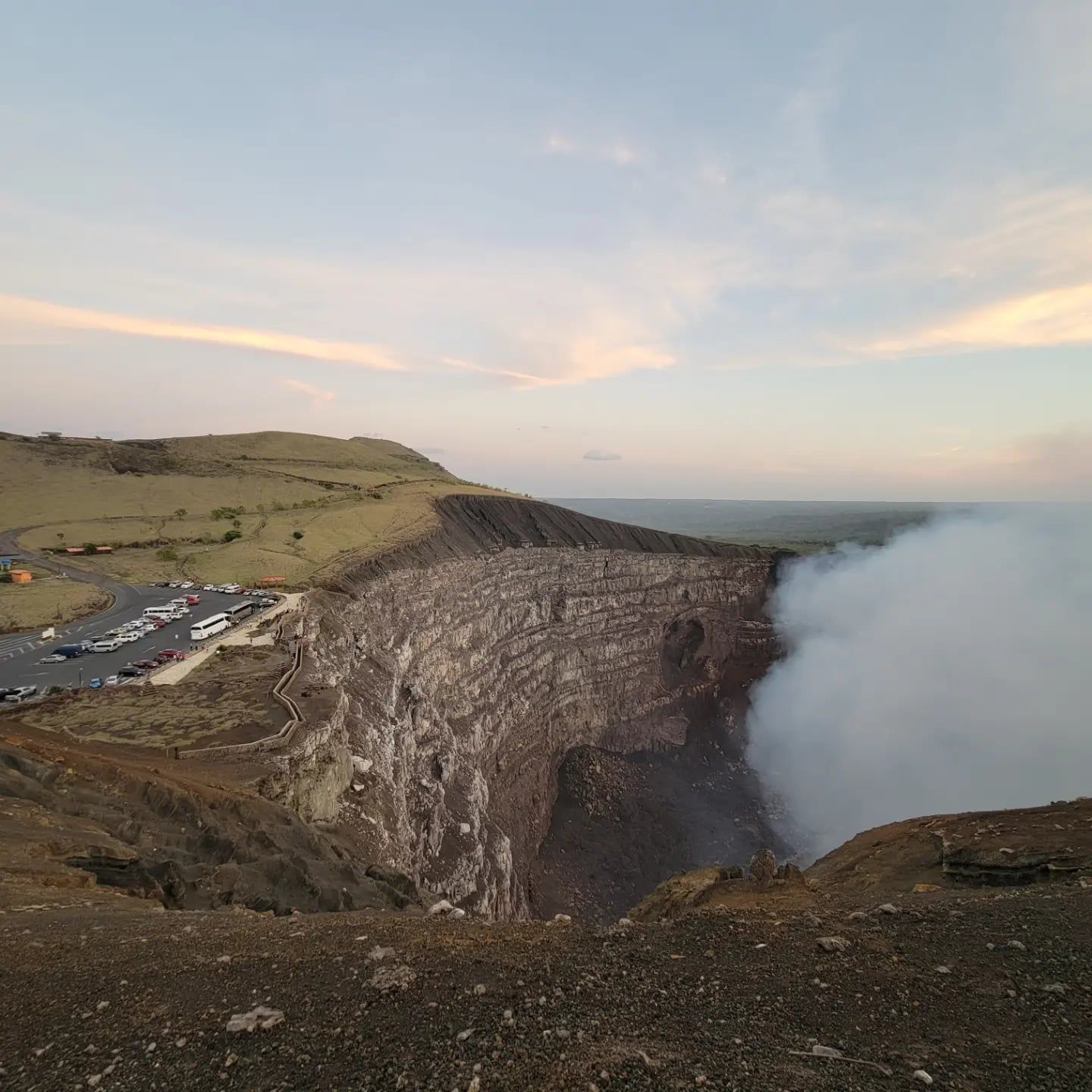 Masaya Volcano view
